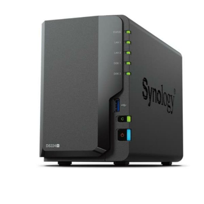 NAS Synology Diskstation DS224+/ 2 Bahías 3.5"- 2.5"/ 2GB DDR4/ Formato Torre 1