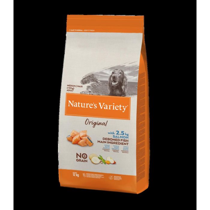 Nature'S V Origina Canine Adult Md-Mx Salmon 12 kg Online