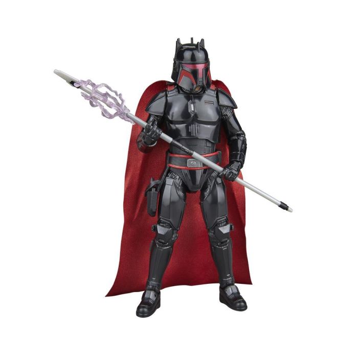 Hasbro Star Wars The Black Series Moff Gideon (Dark Trooper Armor) Figura de Acción The Mandalorian 15 cm con 5 Accesorios