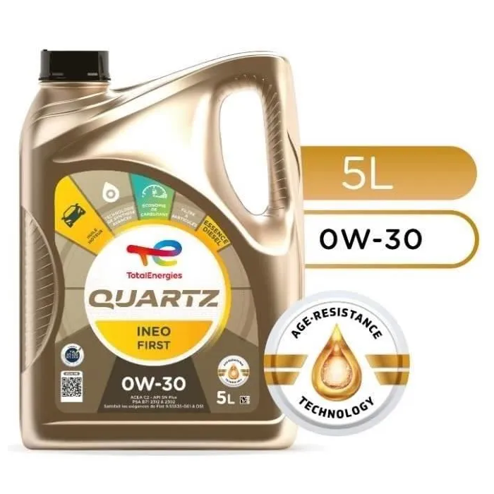 TotalEnergies Aceite de Motor Quartz Ineo First 0W-30 5L 1