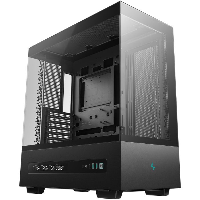 DeepCool CH690 DIGITAL Torre PC ATX/Micro-ATX/Mini-ITX Negro con Ventana Lateral Vidrio Templado y Pantalla LCD
