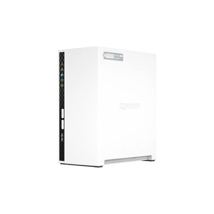 QNAP TS-233 NAS Servidor Almacenamiento 2 Bahías 3.5"/2.5" 2GB DDR4 Formato Torre Procesador ARM IA Multimedia
