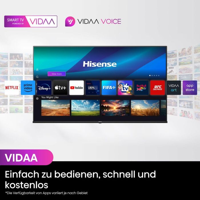 Smart TV Hisense 65E7NQ 65 65" 4K Ultra HD LED HDR QLED 5 Smart TV Hisense 65E7NQ 65 65" 4K Ultra HD LED HDR QLED 5