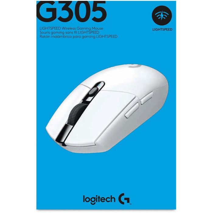 Logitech G305 Ratón Gaming Inalámbrico con Sensor HERO, Tecnología LIGHTSPEED, 12000 PPP, 6 Botones Programables 7 Logitech G305 Ratón Gaming Inalámbrico con Sensor HERO, Tecnología LIGHTSPEED, 12000 PPP, 6 Botones Programables 7