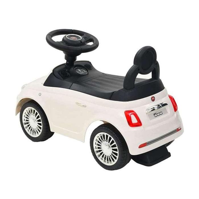 Correpasillos Fiat 500 blanco 61x38.30x28 cm 3 Correpasillos Fiat 500 blanco 61x38.30x28 cm 3
