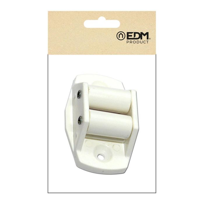 Edm Guia Cinta Persiana PR10 Blanco Plástico para Cinta 40 x 20 x 62 mm 1 Edm Guia Cinta Persiana PR10 Blanco Plástico para Cinta 40 x 20 x 62 mm 1