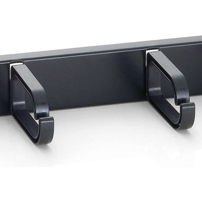 Equip Kabelmanagement Panel 19" 1HE schwarz RAL 9005 4