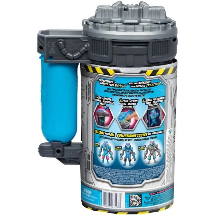 Moose Toys MR Beast LAB Mutators Figura de cámara de mutación translúcida Panthere - Realiza un experimento para crear tu criatura 1