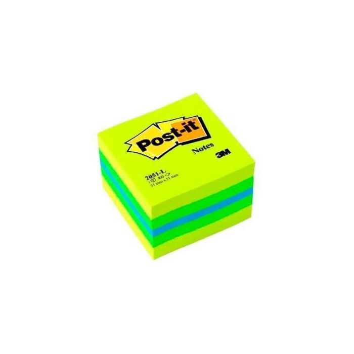 Post-It Mininotas Adhesivas Colores 51x51 mm 400 Hojas-Block Colores Limon. Verde, Azul Y Amarillo Post-It Mininotas Adhesivas Colores 51x51 mm 400 Hojas-Block Colores Limon. Verde, Azul Y Amarillo