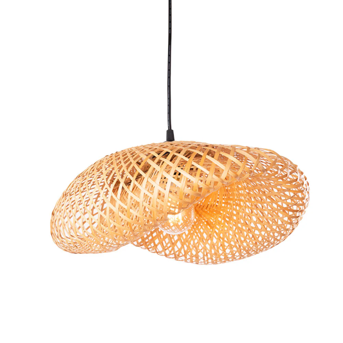 Lámpara Colgante "Anthony" SKD-P-2045 Ratán 2 Lámpara Colgante "Anthony" SKD-P-2045 Ratán 2