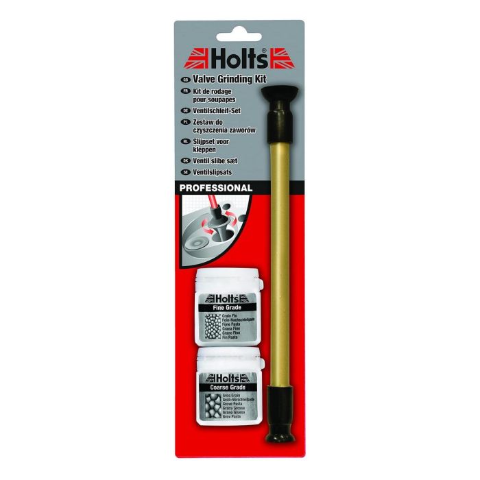 Holts Pasta de Lapeado y Rodaje Kit de Rodamiento para Válvulas Doble Grano Grueso y Fino que Asegura Sellado Perfecto Holts Pasta de Lapeado y Rodaje Kit de Rodamiento para Válvulas Doble Grano Grueso y Fino que Asegura Sellado Perfecto