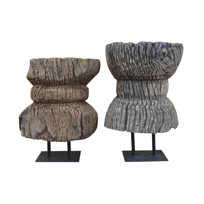 Escultura Item Home DKD Home Decor Marron Oscuro Negro 41 x 51 x 41 cm 0 Escultura Item Home DKD Home Decor Marron Oscuro Negro 41 x 51 x 41 cm 0