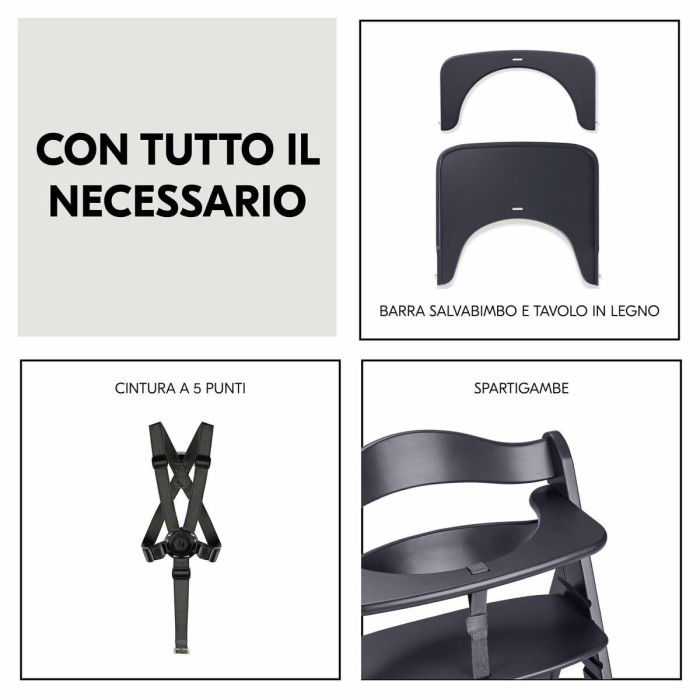 Trona Hauck Marrón Gris oscuro 9