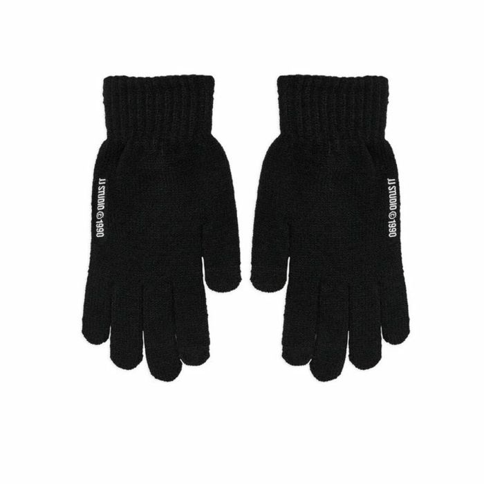 Guantes para Pantallas Táctiles Jack & Jones Jacbottle Negro Talla única Guantes para Pantallas Táctiles Jack & Jones Jacbottle Negro Talla única