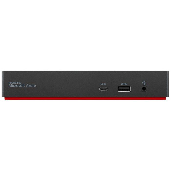Lenovo notebook dock/port replicator Wired USB 3.2 Gen 1 (3.1 Gen 1) Type-C Black Lenovo notebook dock/port replicator Wired USB 3.2 Gen 1 (3.1 Gen 1) Type-C Black