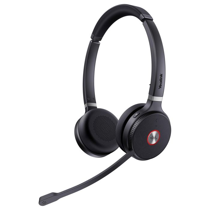 Yealink WH62 Dual Teams Auriculares Inalámbricos DECT para Oficina y Centro de Llamadas, Color Negro 4
