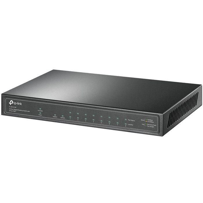 TP-LINK TL-SG1210P Switch Gigabit Ethernet 8 Puertos PoE+ 9 Puertos Totales 10/100/1000Mbps Gris 2