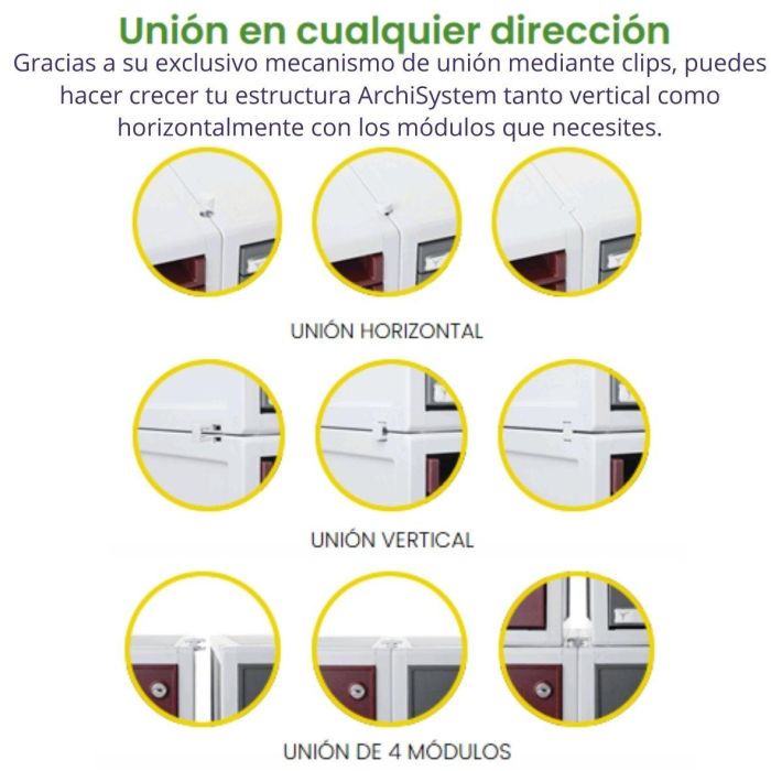 Archivo 2000 8405C GS Módulo de 5 Cajones 356x316x303 mm Gris 2