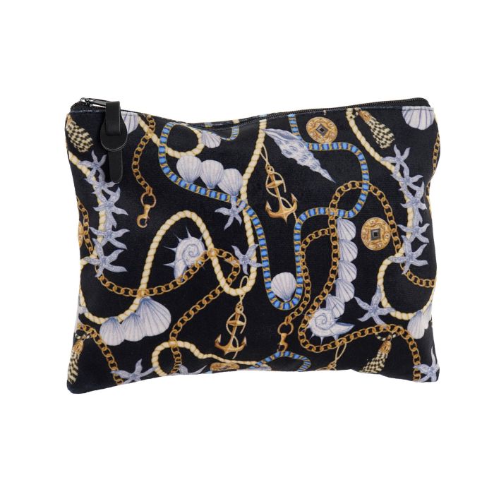 Neceser DKD Home Decor Negro Amarillo 1 x 22 x 16 cm Neceser DKD Home Decor Negro Amarillo 1 x 22 x 16 cm