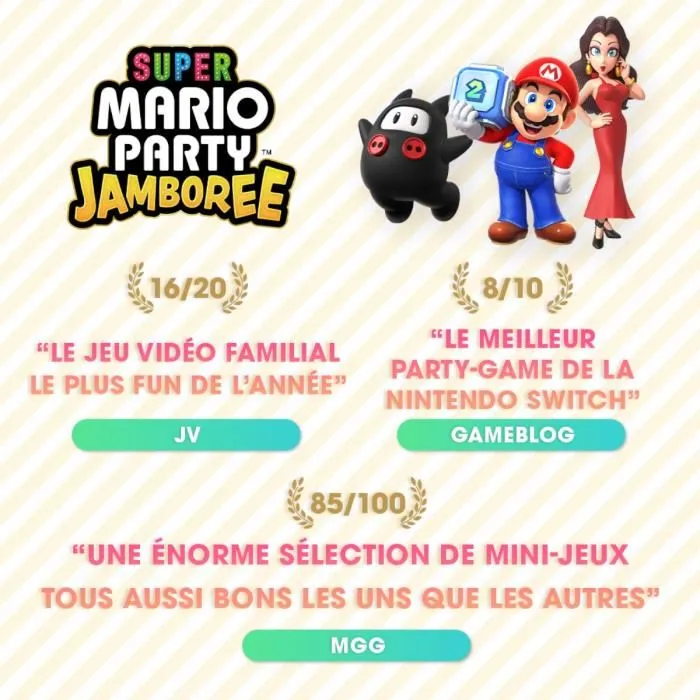 Nintendo NINMARIOPARTYJAM Super Mario Party Jamboree Juego para Nintendo Switch 1