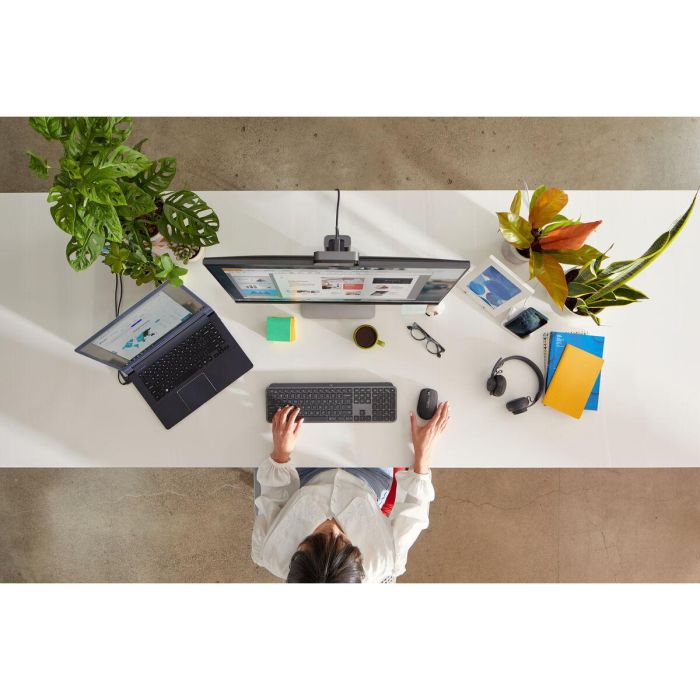 Logitech MX Keys Teclado Inalámbrico con Teclas Perfectas y Retroiluminación Inteligente para Empresa 4