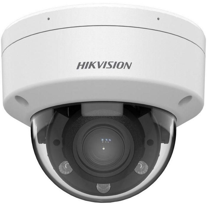 Hikvision Câmara IP dome 4M 2.8mm MD 2.0 WDR IK08 IP67 12V/PoE. Áudio, alarme, luz híbrida 30m 2 Hikvision Câmara IP dome 4M 2.8mm MD 2.0 WDR IK08 IP67 12V/PoE. Áudio, alarme, luz híbrida 30m 2