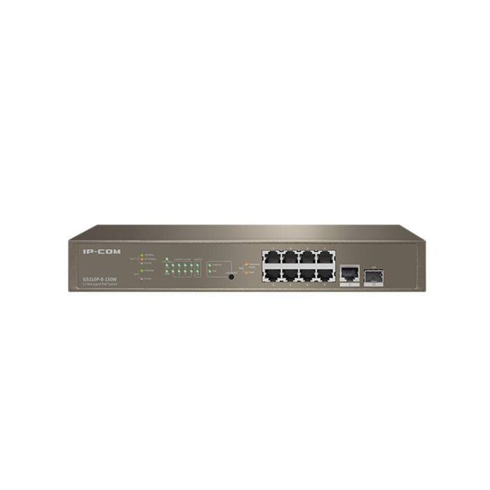 Switch Ip - Com G5310P - 8 - 150 W 8 Puertos Poe Switch Ip - Com G5310P - 8 - 150 W 8 Puertos Poe