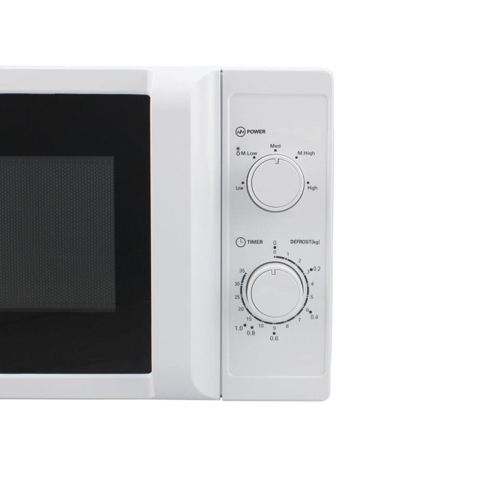 Microondas con Grill TM Electron Blanco 700 W 20 L 5 Microondas con Grill TM Electron Blanco 700 W 20 L 5