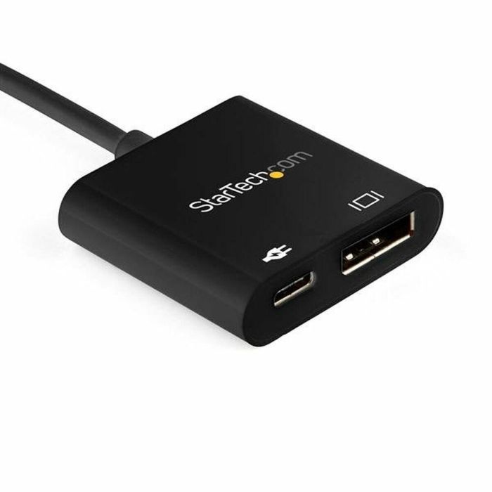 Adaptador USB C a DisplayPort Startech CDP2DP14UCPB Negro 3 Adaptador USB C a DisplayPort Startech CDP2DP14UCPB Negro 3