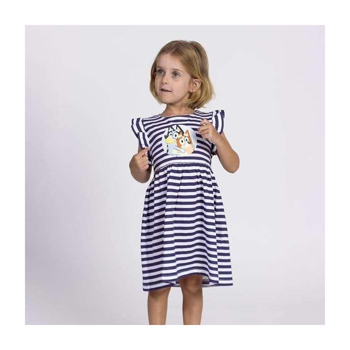 Vestido single jersey bluey 2 años 3 Vestido single jersey bluey 2 años 3