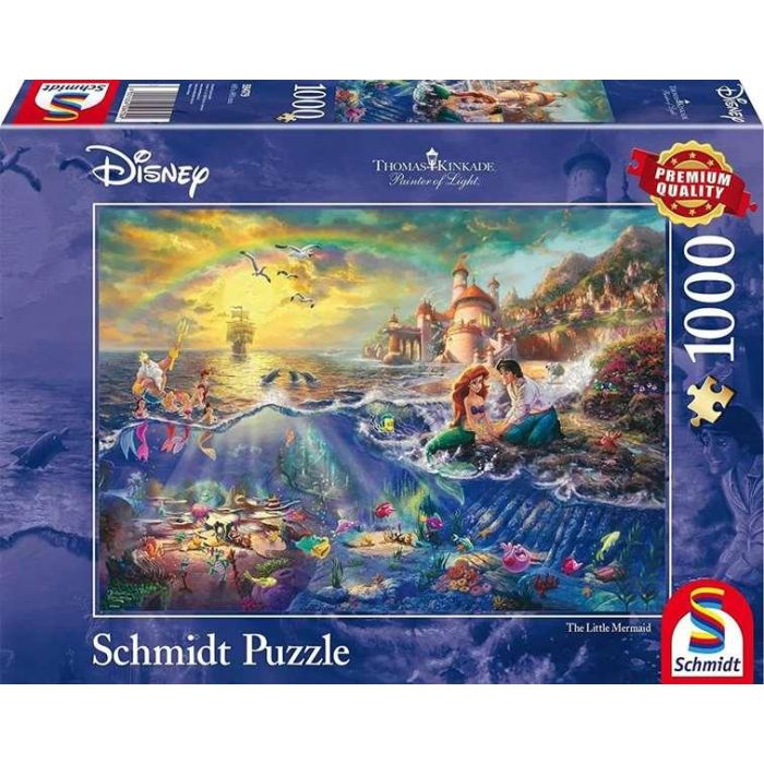 Puzzle 1000 piezas disney kleine meerjungfrau, arielle Puzzle 1000 piezas disney kleine meerjungfrau, arielle