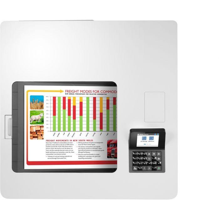 HP Impresora laser color laserJet Enterprise M554dn