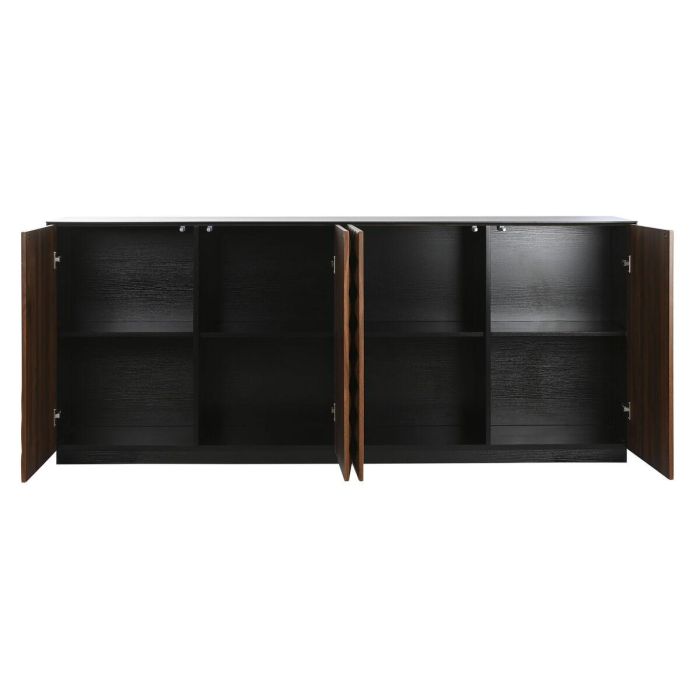 Buffet Moderno DKD Home Decor Marron Negro 42.1 x 80.6 x 188.4 cm 6