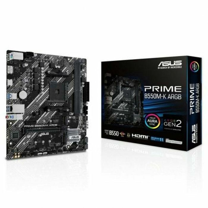 Asus ASU1701162274097 Placa base PRIME B550M-K ARGB - Socket AM4 - DDR4 - Micro ATX 23