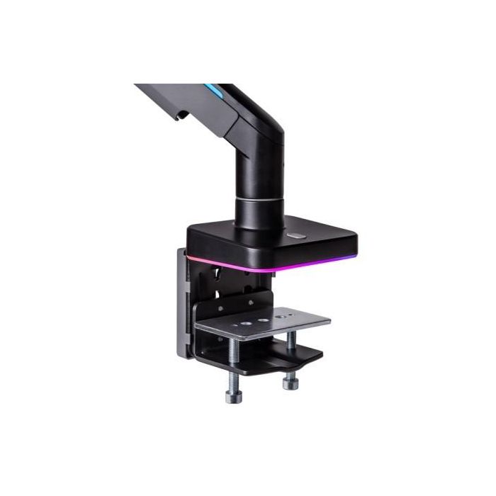 Thermaltake GEA-MSR-SMSBLK-01 Soporte Monitor Gaming RGB Brazo con Resorte de Gas 17"-49" 20kg Negro 4 Thermaltake GEA-MSR-SMSBLK-01 Soporte Monitor Gaming RGB Brazo con Resorte de Gas 17"-49" 20kg Negro 4