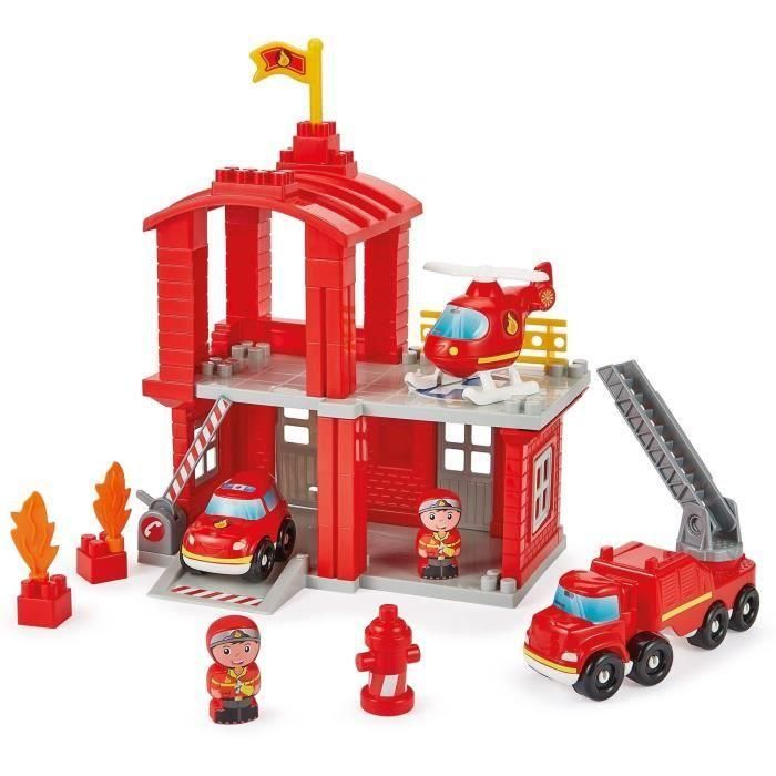 ECOIFFIER 2980 Abrick - Estación de bomberos - Bomberos en llamas 2 ECOIFFIER 2980 Abrick - Estación de bomberos - Bomberos en llamas 2