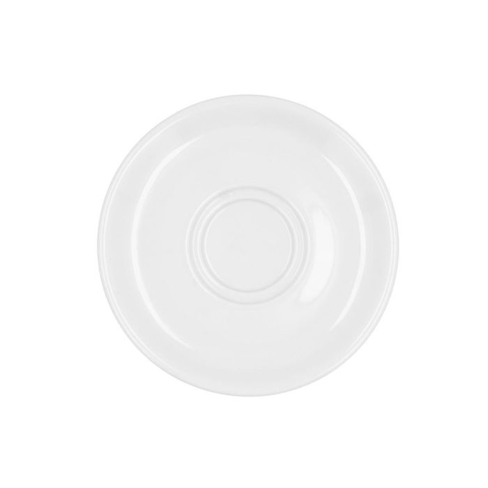 Bidasoa Platillo Glacial Porcelana Blanco 10-18 cL (12 Unidades) Reforzado Hostelería Apilable Apto Lavavajillas y Microondas