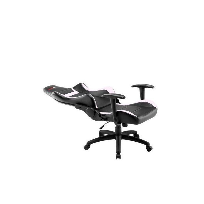 SILLA GAMER MARS GAMING MGC218BW BLANCA - TECNOLOGÍA AIR - DOBLE CAPA ACOLCHADO - RESPALDO RECLINABLE 180º - HASTA 150 KG 3