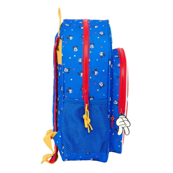 Mochila Escolar Mickey Mouse Clubhouse Good day Azul 32 x 38 x 12 cm 1 Mochila Escolar Mickey Mouse Clubhouse Good day Azul 32 x 38 x 12 cm 1