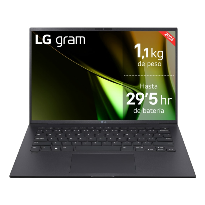 LG Gram 14Z90S Intel Core Ultra 7 155H Portátil 35,6 cm (14") Full HD 32 GB LPDDR5-SDRAM 1 TB SSD Wi-Fi 6E (802.11ax) Windows 11 Home Negro LG Gram 14Z90S Intel Core Ultra 7 155H Portátil 35,6 cm (14") Full HD 32 GB LPDDR5-SDRAM 1 TB SSD Wi-Fi 6E (802.11ax) Windows 11 Home Negro