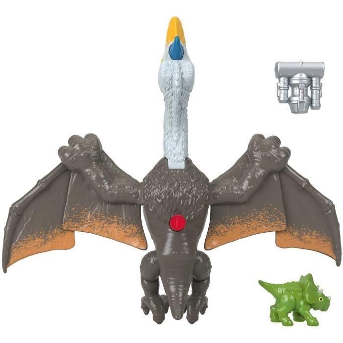 Quetzalcoatlus Bate Alas - Fisher-Price - Hml44 - Figura Imaginext Jurassic World 1 Quetzalcoatlus Bate Alas - Fisher-Price - Hml44 - Figura Imaginext Jurassic World 1