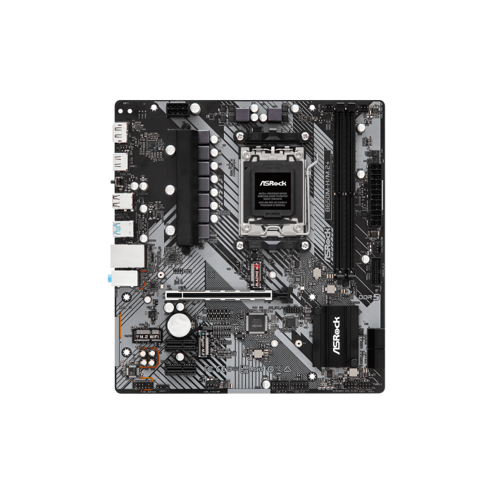 ASRock B650M-H/M.2+ Placa Base AMD B650 Socket AM5 DDR5 Micro ATX