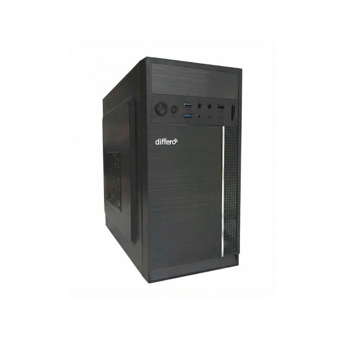 DIFFERO V15 PC de Sobremesa Intel Core i7-12700, 16GB RAM, SSD 500GB NVMe, Graficos Intel UHD 770, Mini Tower Negro DIFFERO V15 PC de Sobremesa Intel Core i7-12700, 16GB RAM, SSD 500GB NVMe, Graficos Intel UHD 770, Mini Tower Negro