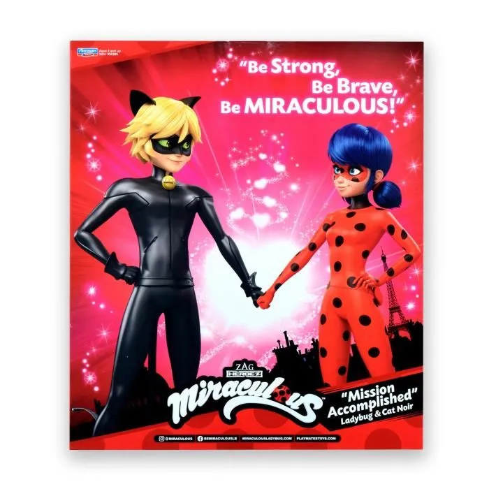 Bandai Miraculous Ladybug Muñecas de Moda 26 cm - Paquete de 2 4 Bandai Miraculous Ladybug Muñecas de Moda 26 cm - Paquete de 2 4