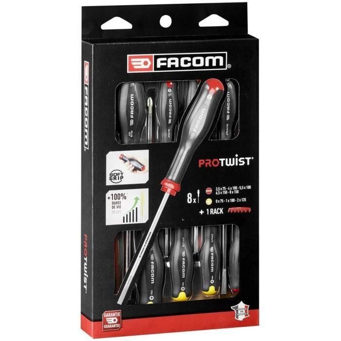 Facom Juego de 8 Destornilladores Protwist 2 Facom Juego de 8 Destornilladores Protwist 2