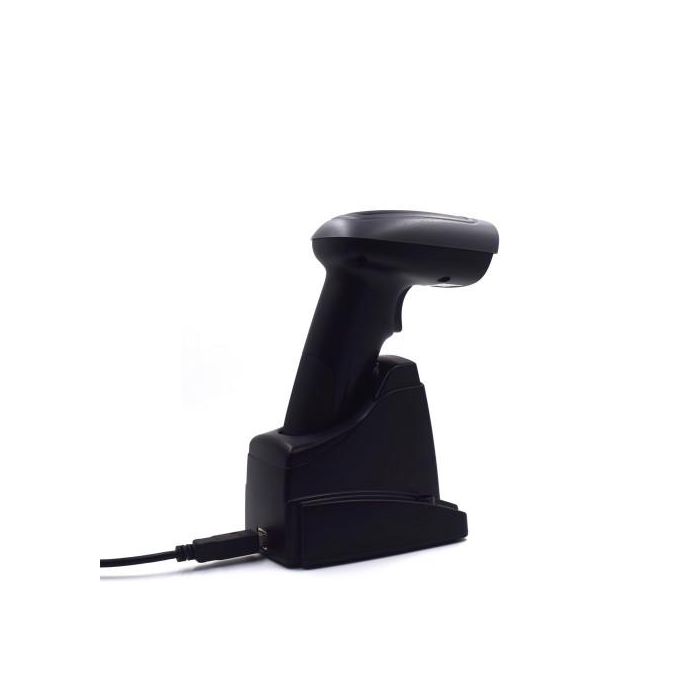 Ewent EW3440 Lector de Código de Barras Portátil Inalámbrico y USB 1D/2D Negro 1 Ewent EW3440 Lector de Código de Barras Portátil Inalámbrico y USB 1D/2D Negro 1