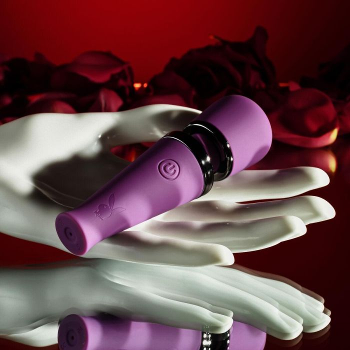 Vibrador Playboy Playboy Morado 13 Vibrador Playboy Playboy Morado 13