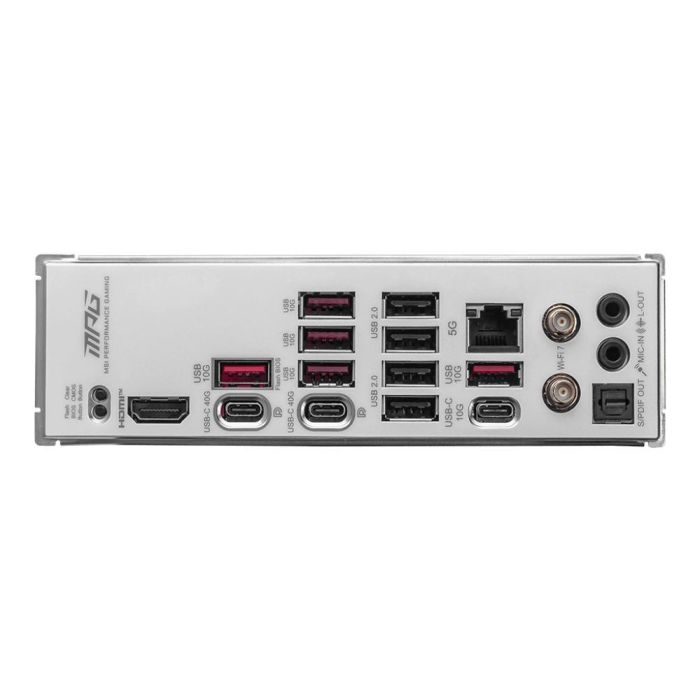 MSI 911-7E59-05S Placa base MPG X870E EDGE TI WiFi AMD X870E Zócalo AM5 DDR5 ATX Wi-Fi 7 4