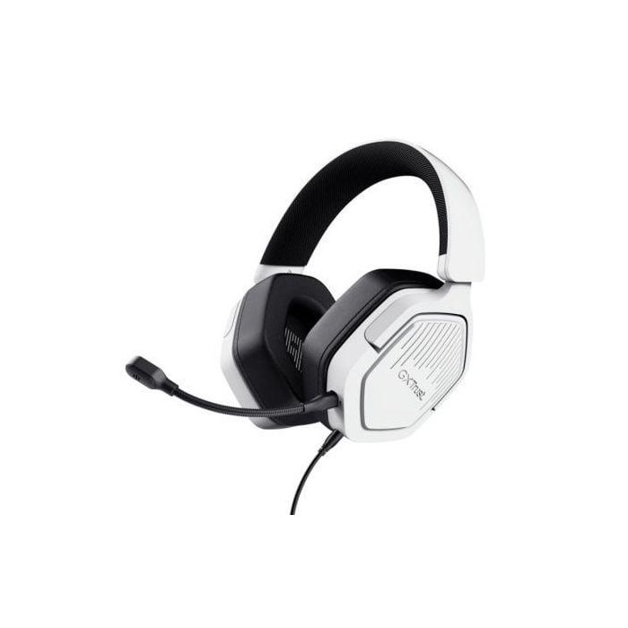 Trust GXT492W Auriculares Alámbricos Diadema Juego Blanco - Circumaural, Micrófono Boom, 1.2m Cable Trust GXT492W Auriculares Alámbricos Diadema Juego Blanco - Circumaural, Micrófono Boom, 1.2m Cable