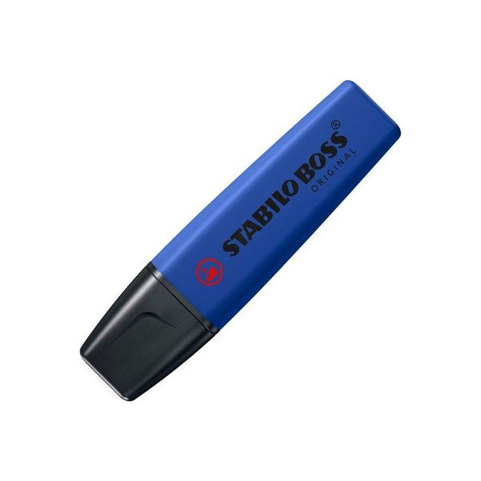 Marcador Fluor Stabilo Boss 70 Nature Colors Wildflowers Edition Azul Marino (Set de 10)